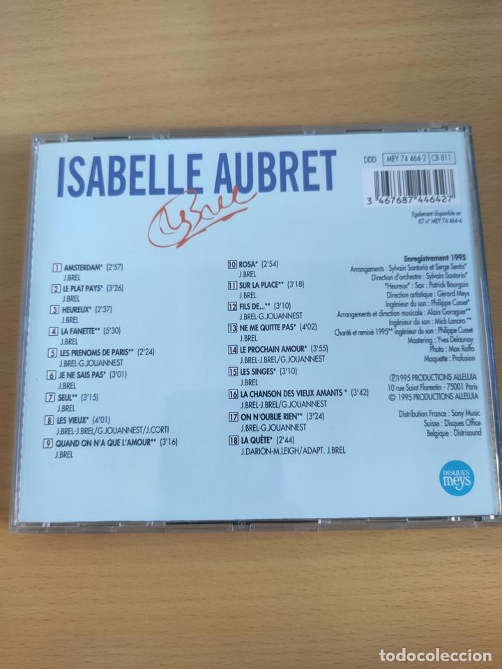 CDs de m&uacute;sica: Isabelle Aubret chante BREL - Foto 2