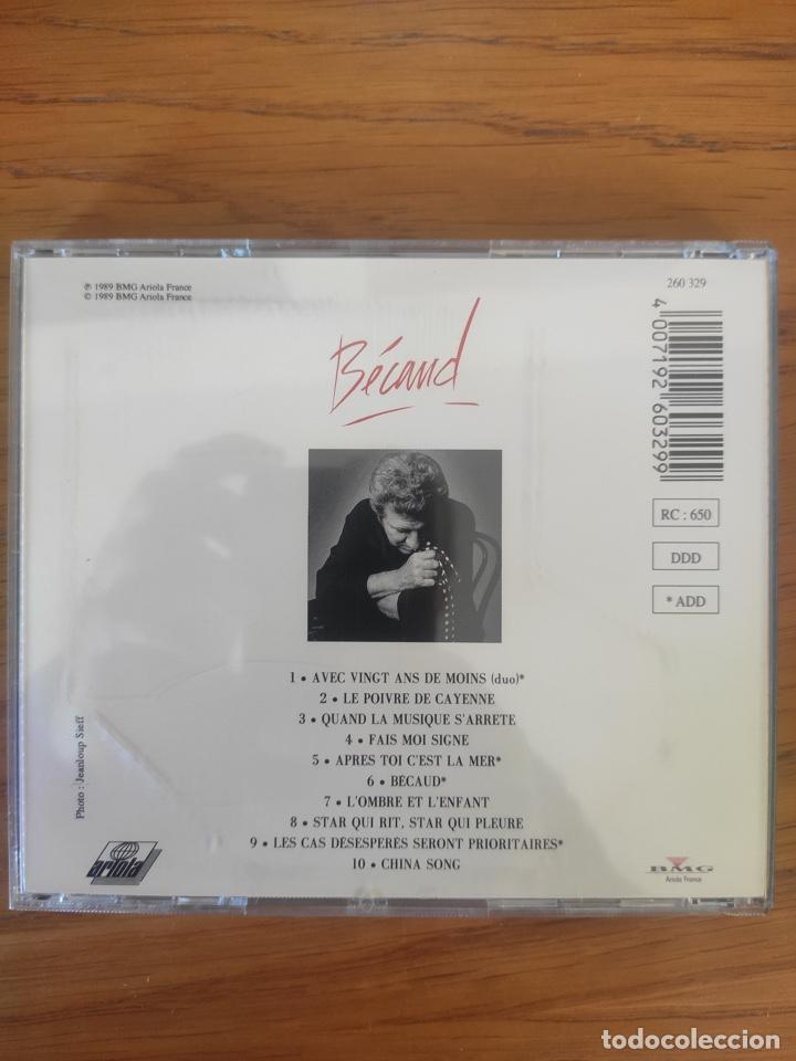CDs de m&uacute;sica: Becaud CD FAIS MOI SIGNE - Foto 2