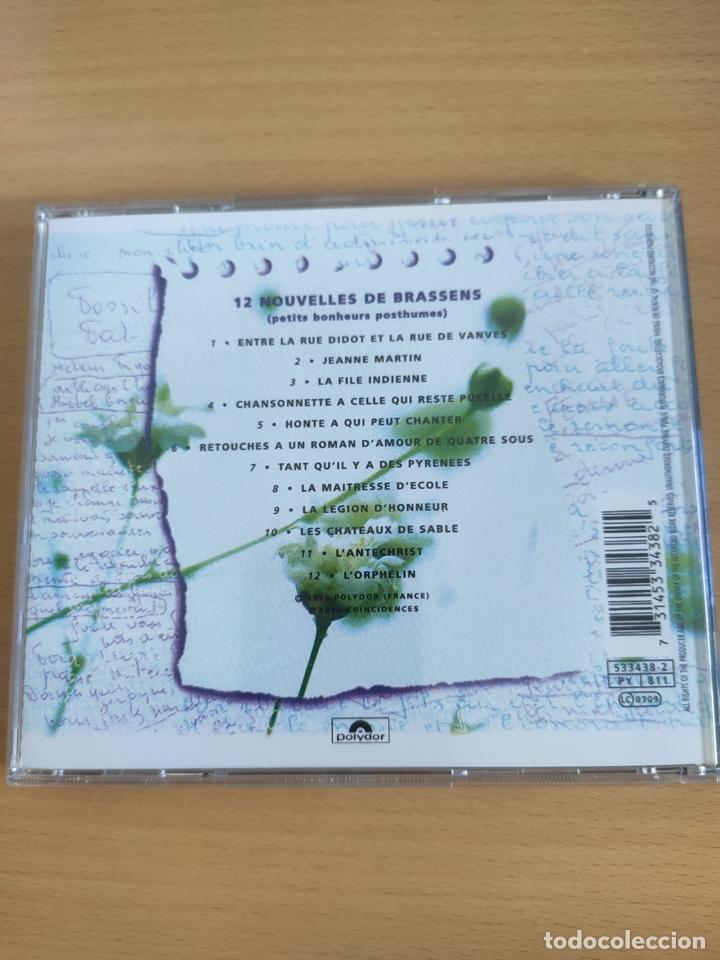 CDs de m&uacute;sica: Maxime Le Forestier CD 12 Nouvelles de Brassens - Foto 2
