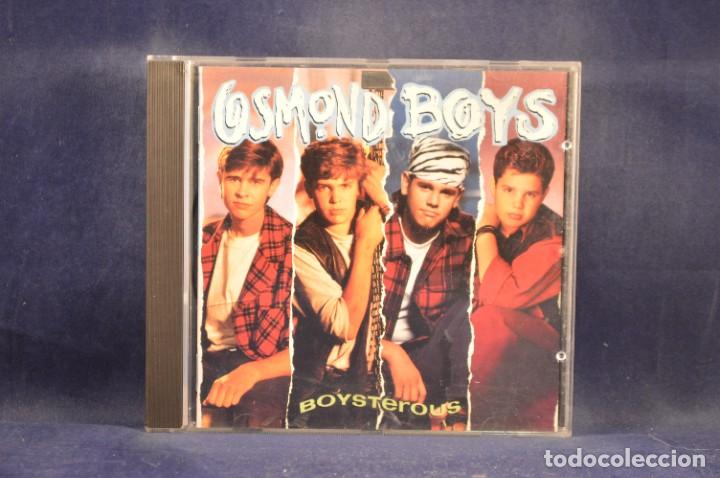 CDs de m&uacute;sica: OSMOND BOYS - BOYSTEROUS - CD - Foto 1