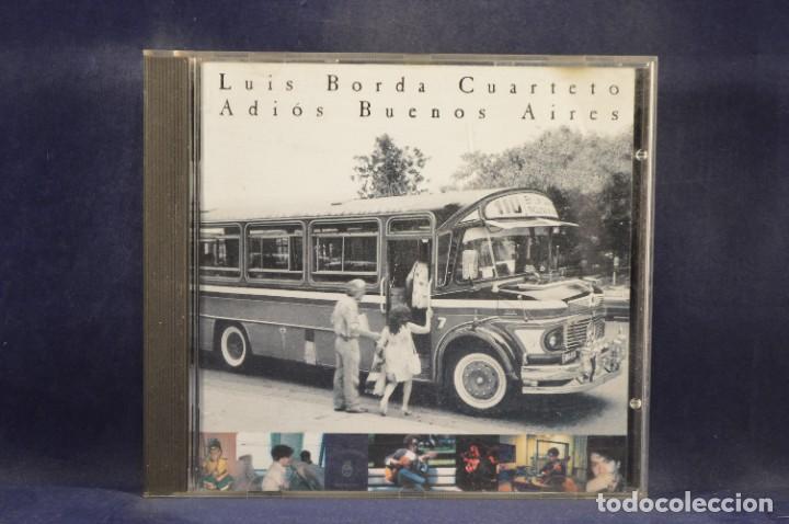 CDs de m&uacute;sica: LUIS BORDA CUARTETO - ADIOS BUENOS AIRES - CD - Foto 1