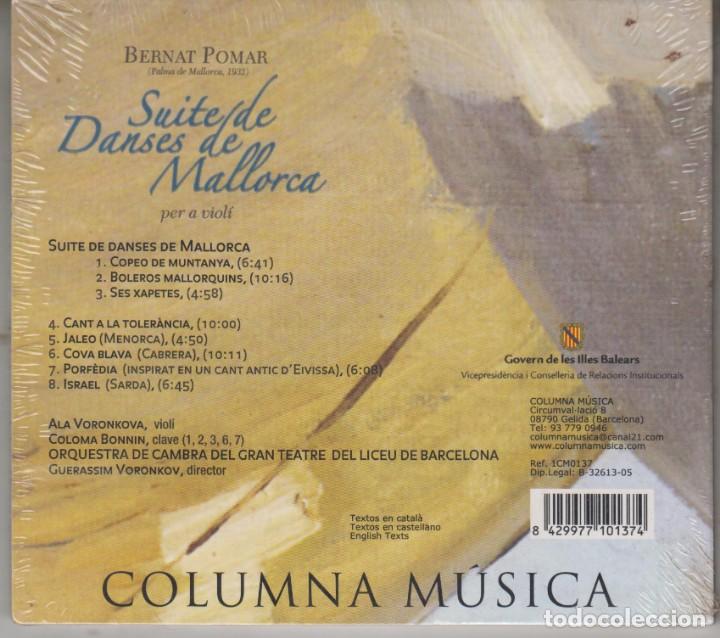 CDs de m&uacute;sica: Suite de Danses de Mallorca cd Bernat Pomar 2005 (Precintado) - Foto 2