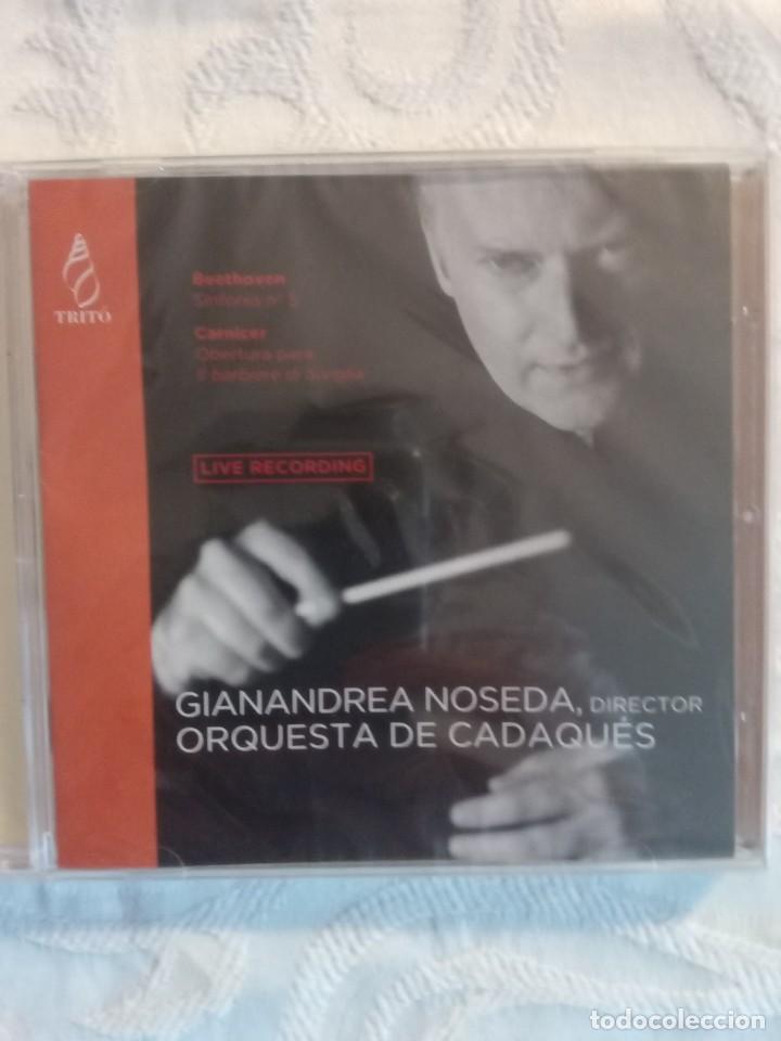 CDs de m&uacute;sica: ORQUESTRA DE CADAQU&Eacute;S & GIANANDREA NOSEDA - Beethoven / Carnicer - Foto 1