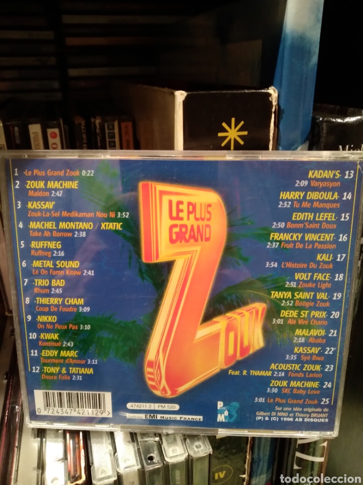 CDs de m&uacute;sica: VARIOS - LEBPLUS GRAND ZOUK - FR.96 - Foto 2
