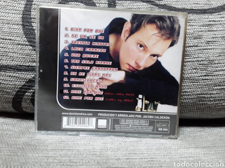 CDs de m&uacute;sica: Daniel Andrea &lrm;&ndash; Dime Por Qu&eacute; - Foto 2