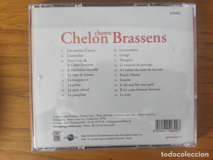CDs de m&uacute;sica: Georges Chelon chante Brassens - Foto 2