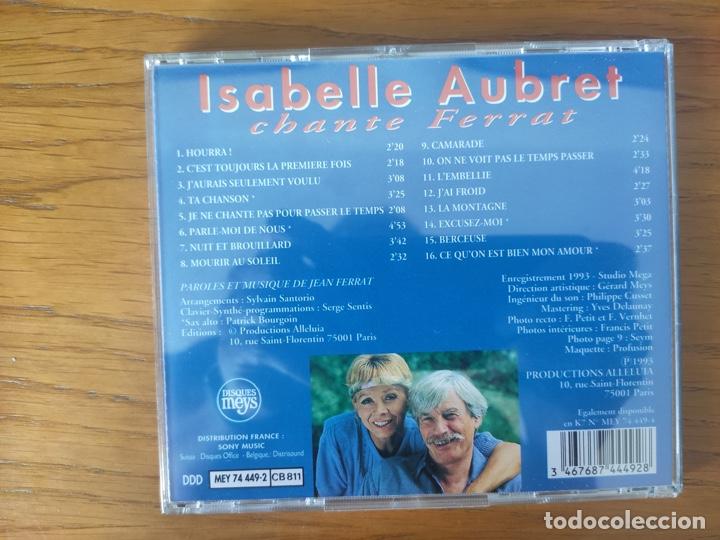 CDs de m&uacute;sica: Isabelle Aubret chante Ferrat Hourra - Foto 2