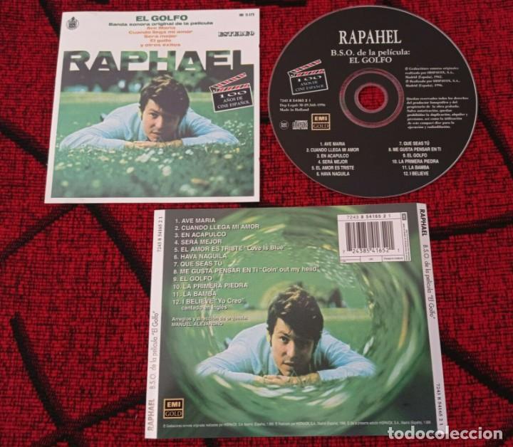 CDs de m&uacute;sica: RAPHAEL ** El Golfo (Banda Sonora) ** CD ORIGINAL EDICION 1996 - Foto 1