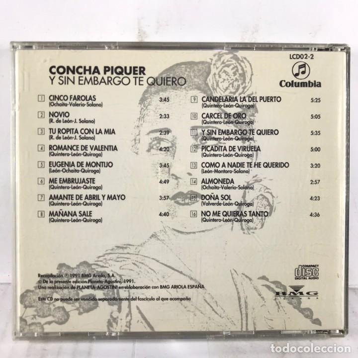 CDs de m&uacute;sica: Concha Piquer &ndash; Y Sin Embargo Te Quiero - CD, Compilation - Foto 2