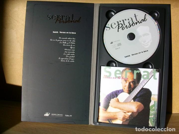 CDs de m&uacute;sica: JOAN MANUEL Serrat &ndash; VERSOS EN LA BOCA LIBRETO + CD - Foto 1