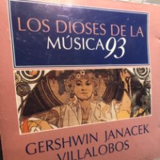 CDs de Música: CD. GERSHWIN, JANACEK, VILLALOBOS. DIOSES DE LA MUSICA 93. CAMERATA RHENIA.