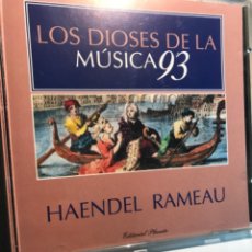 CDs de Música: CD. HAENDEL, RAMEAU. DIOSES DE LA MUSICA 93. ORQUESTA DE CÁMARA DE WURTEMBERG.. Lote 334900108