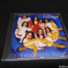 CDs de Música: RAFAGA - UN FENOMENO NATURAL - CD - 2000 - DISCO VERIFICADO. Lote 334913048