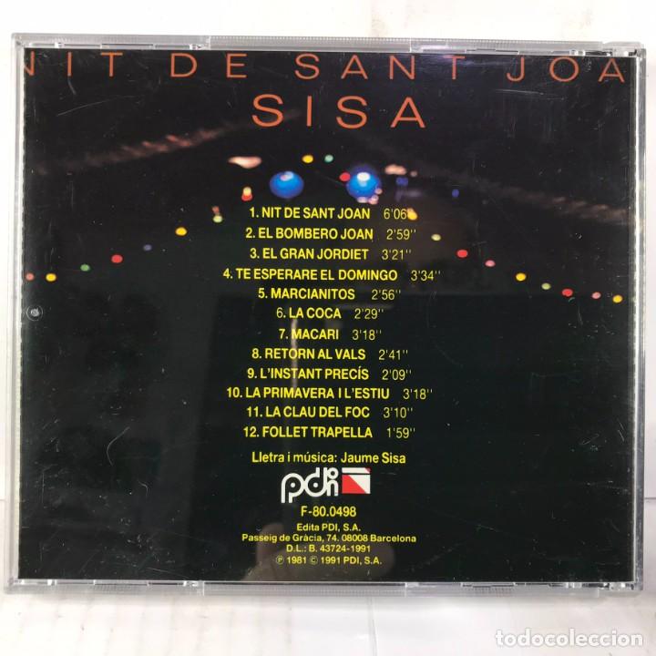 CDs de m&uacute;sica: Jaume Sisa &ndash; Nit De Sant Joan - CD - Foto 2