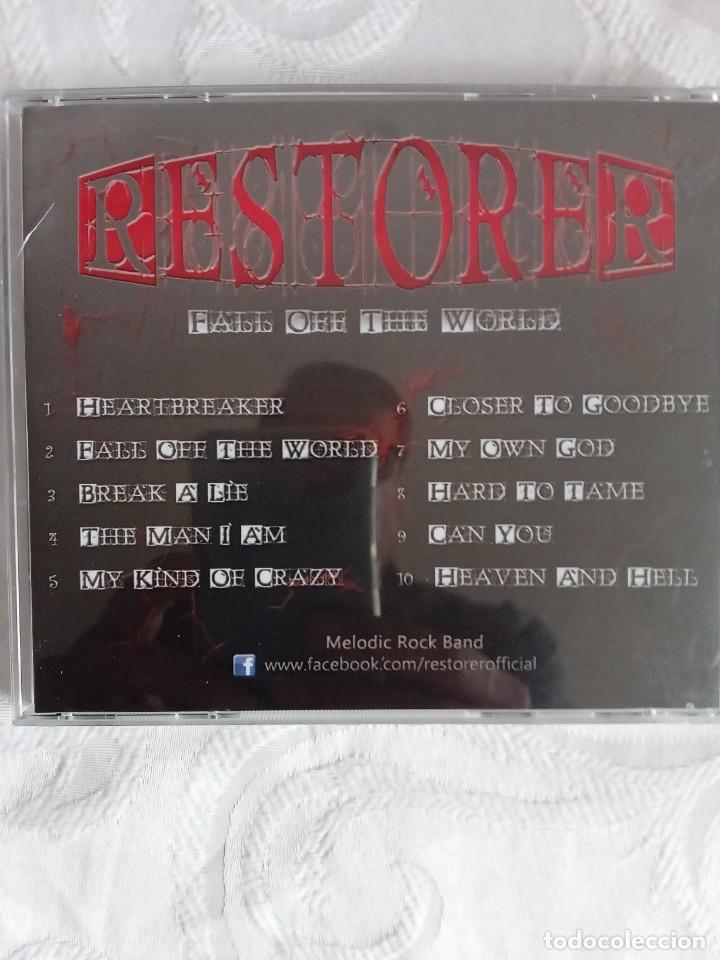 CDs de m&uacute;sica: RESTORER - Fall off the world - Foto 2