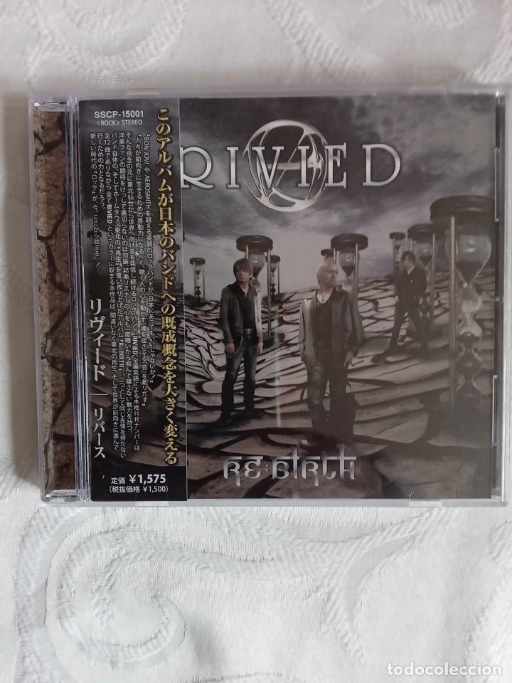 CDs de m&uacute;sica: RIVIED - Rebirth (Cd japon&eacute;s con OBI) - Foto 1