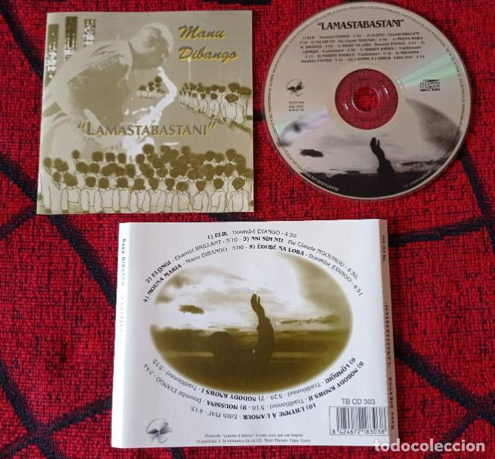 CDs de m&uacute;sica: MANU DIBANGO ** Lamastabastani ** CD ORIGINAL 1996 - Foto 1