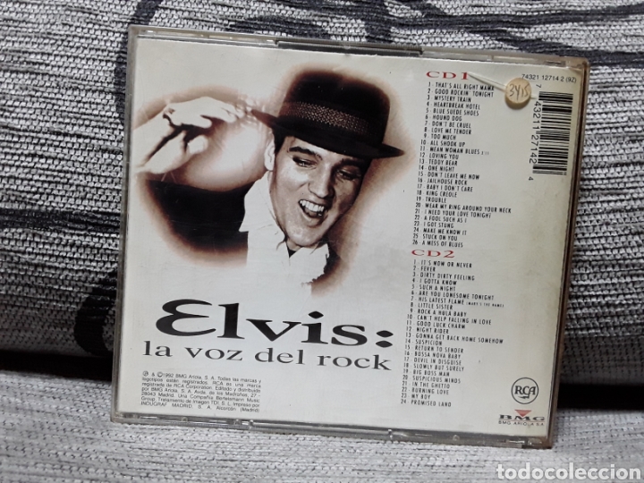 CDs de m&uacute;sica: Elvis &lrm;&ndash; La Voz Del Rock - Foto 2