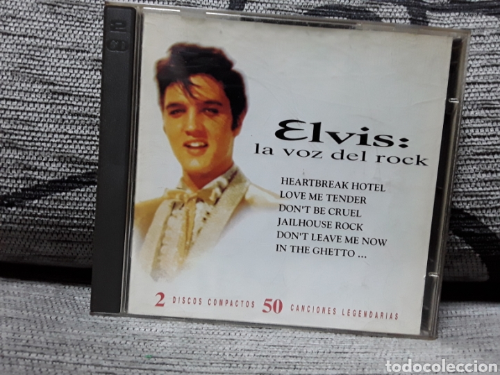 CDs de m&uacute;sica: Elvis &lrm;&ndash; La Voz Del Rock - Foto 1