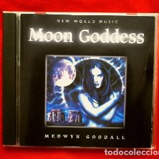 CDs de Música: MOON GODDESS (CD 1996) MEDWYN GOODALL - AMBIENT MUSIC - MÚSICA RELAJANTE - NEW AGE MEDITACIÓN. Lote 335132528