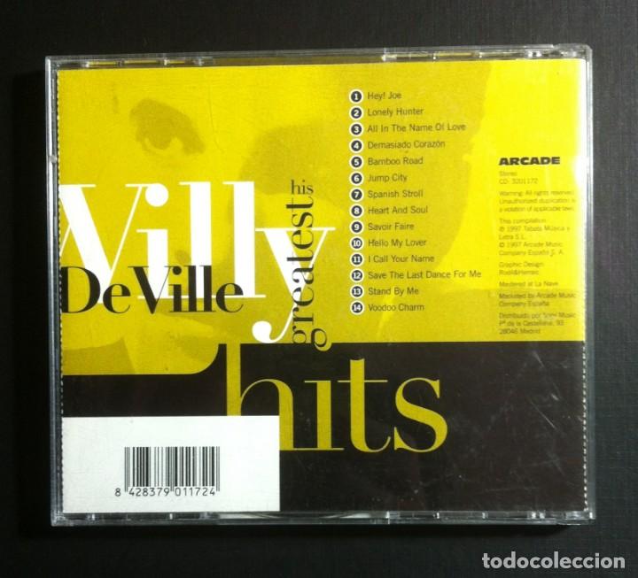 CDs de m&uacute;sica: WILLY DeVILLE - His Greatest Hits - CD - ARCADE - Foto 2