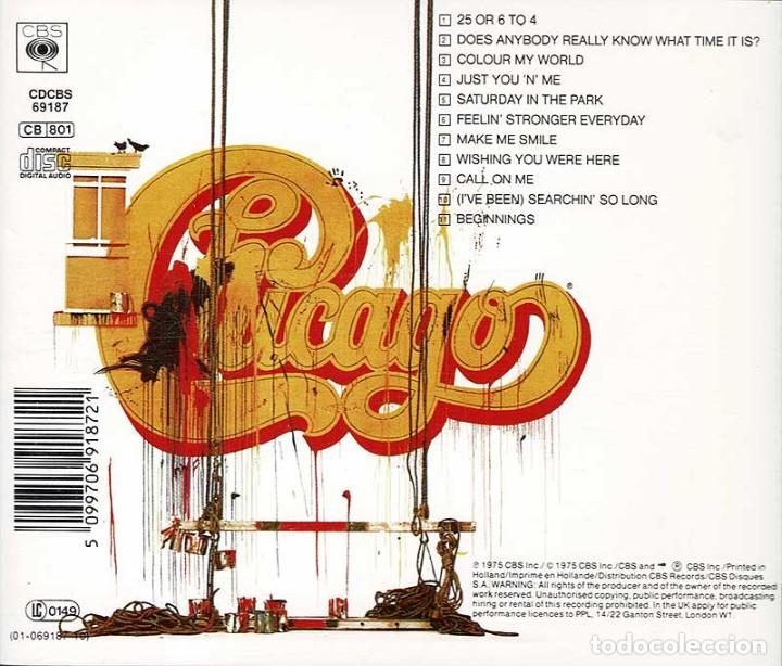 CDs de m&uacute;sica: Chicago - Chicagos Greatest Hits. CD - Foto 2