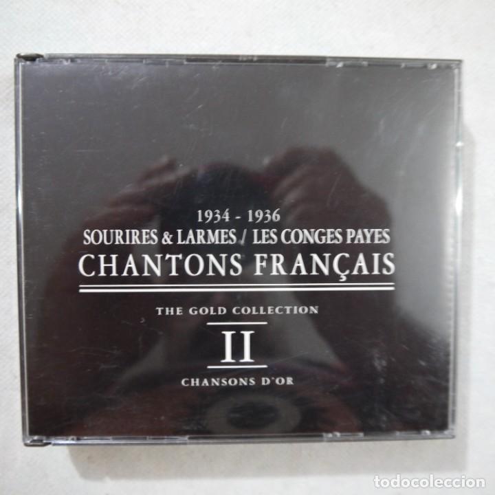 CDs de m&uacute;sica: 1934 - 1936 SOURIRES & LARMES / LES CONGES PAYES - CHANTONS FRAN&Ccedil;AIS II - 2 CD