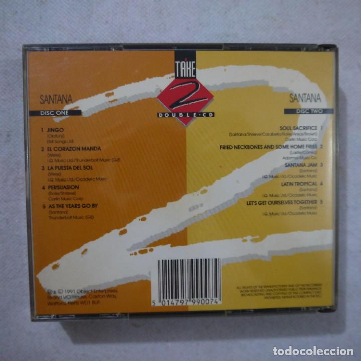 CDs de m&uacute;sica: SANTANA - TAKE 2 - 2 CD 1991 - Foto 4