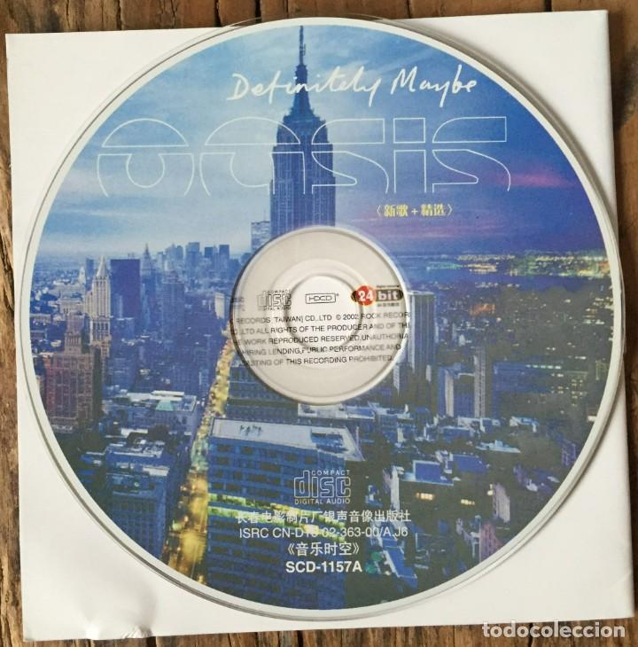 CDs de m&uacute;sica: OASIS - DEFINITELY MAYBE - CD EDICI&Oacute;N CHINA - Foto 3