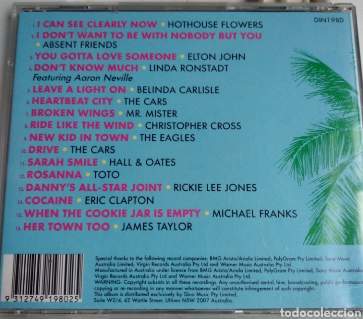 CDs de m&uacute;sica: *TAKE IT EASY, AUSTRALIA, DINO, 2007 - Foto 2