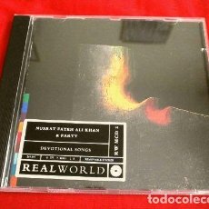 CDs de Música: NUSRAT FATEH ALI KHAN (CD 1988) DEVOTIONAL SONGS MCD 2 - REAL WORLD - VOCALISTA PAKISTANÍ - QAWWALI. Lote 335960953