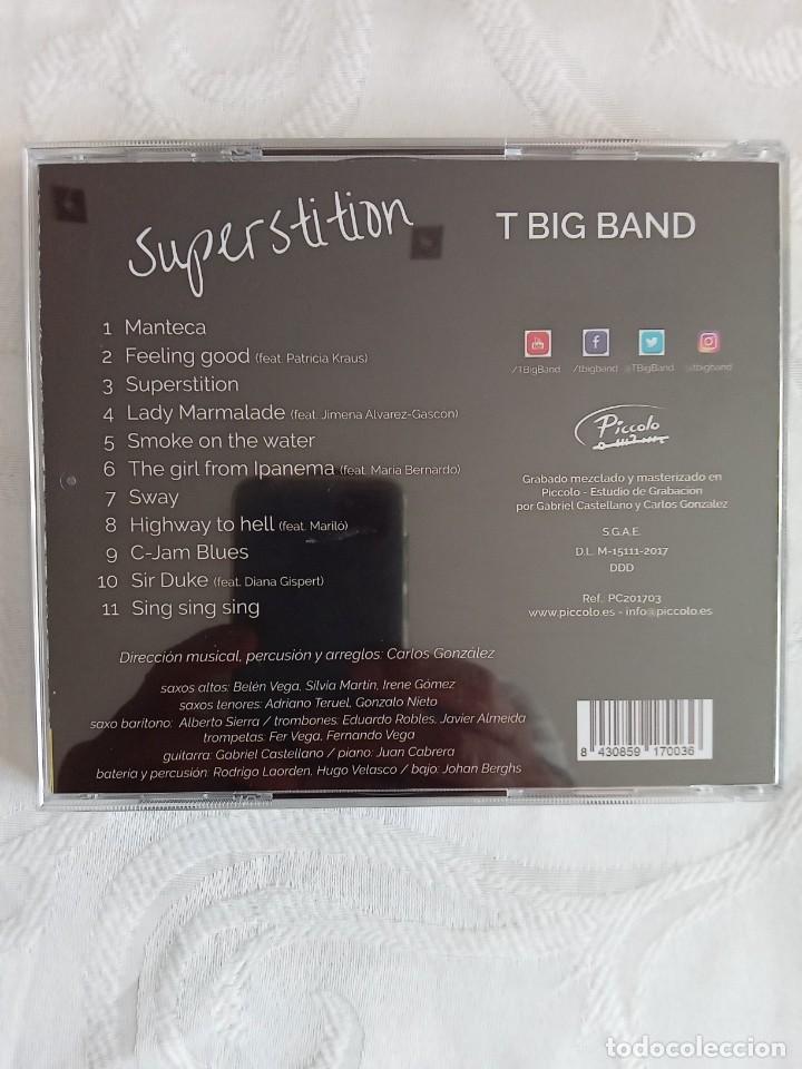 CDs de m&uacute;sica: T BIG BAND - Superstition - Foto 2