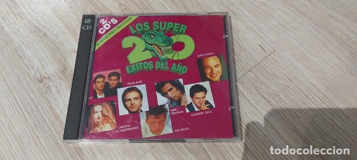 CDs de m&uacute;sica: DOBLE CD LOS SUPER 20 EXITOS DEL A&Ntilde;O 1993 **SEMINUEVO** - Foto 1