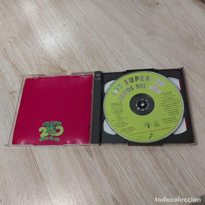 CDs de m&uacute;sica: DOBLE CD LOS SUPER 20 EXITOS DEL A&Ntilde;O 1993 **SEMINUEVO** - Foto 3