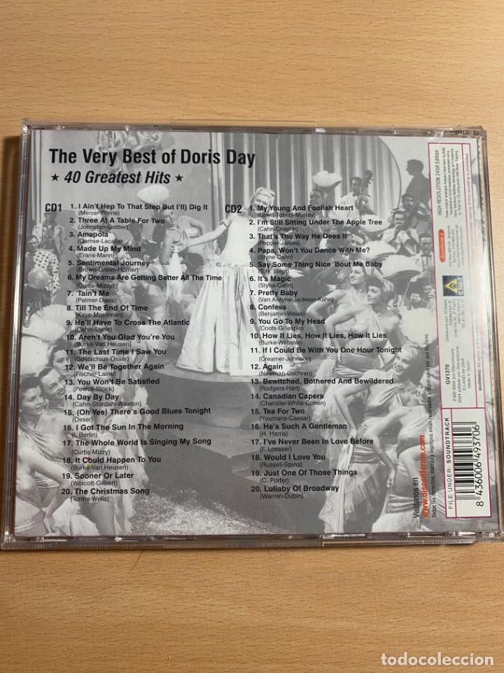 CDs de m&uacute;sica: DORIS DAY THE VERY BEST 2CD - Foto 2