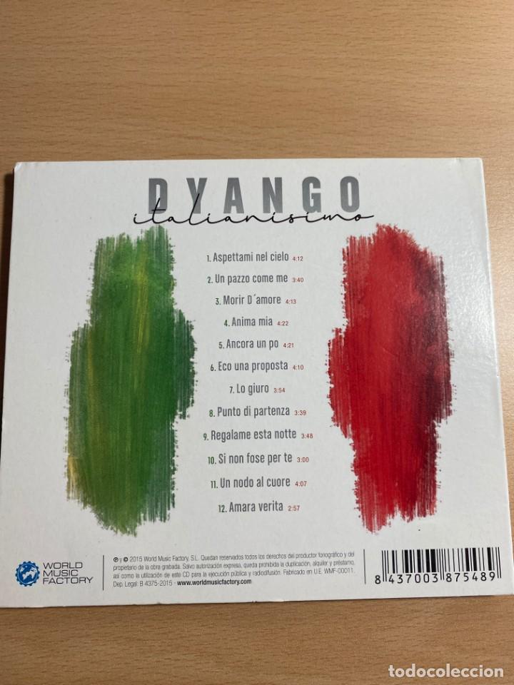 CDs de m&uacute;sica: DYANGO ITALIANISIMO A&Ntilde;O 2015 - Foto 2