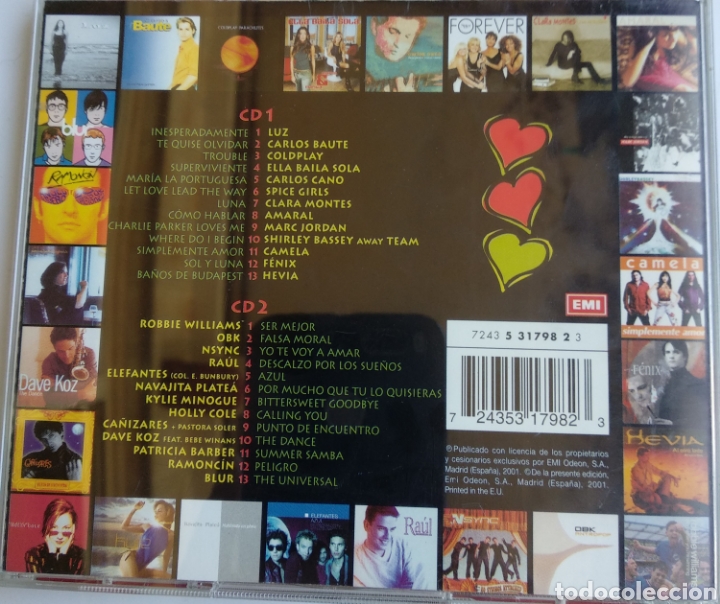 CDs de m&uacute;sica: *BALADAS 2001, SPAIN, EMI, 2001 - Foto 2