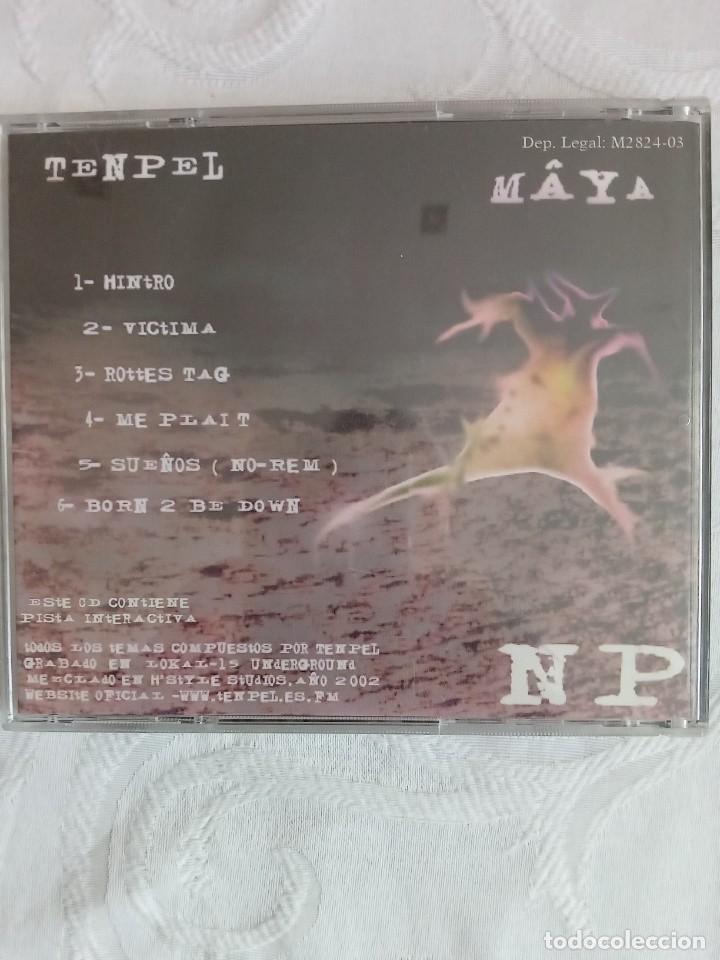 CDs de m&uacute;sica: TENPEL - Maya - Foto 2