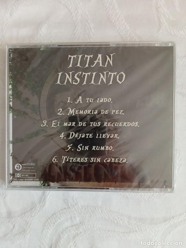 CDs de m&uacute;sica: TITAN - Instinto (Rock espa&ntilde;ol) - Foto 2