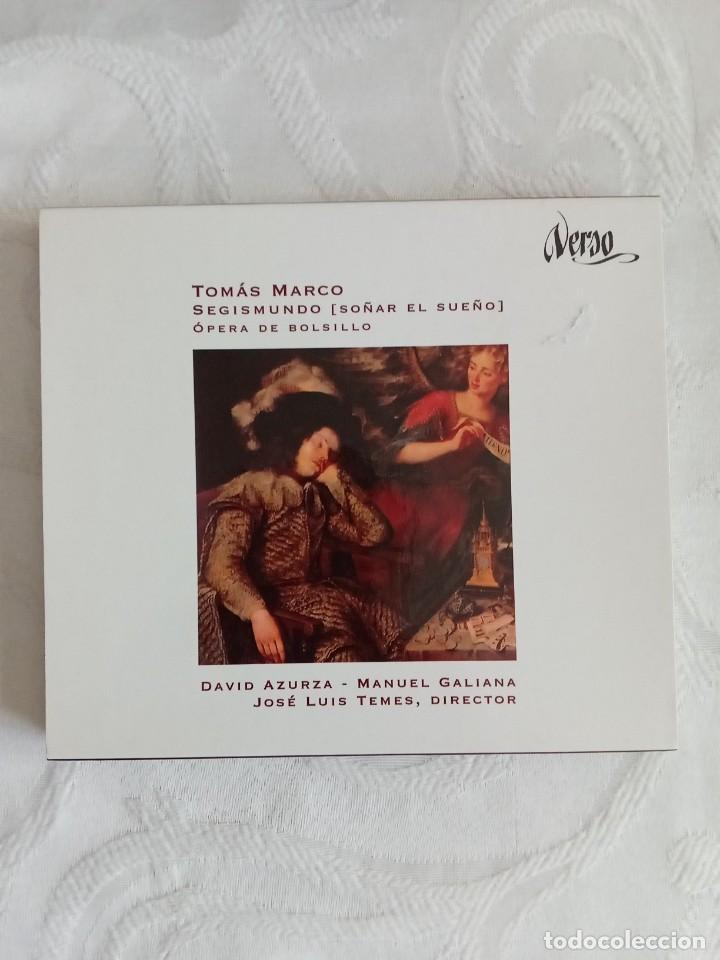 CDs de m&uacute;sica: TOM&Aacute;S MARCO - Segismundo (So&ntilde;ar el sue&ntilde;o) - Foto 1