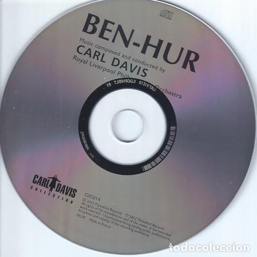 CDs de m&uacute;sica: Ben-Hur (1925) Carl Davis &ndash; CD NUEVO - Foto 2