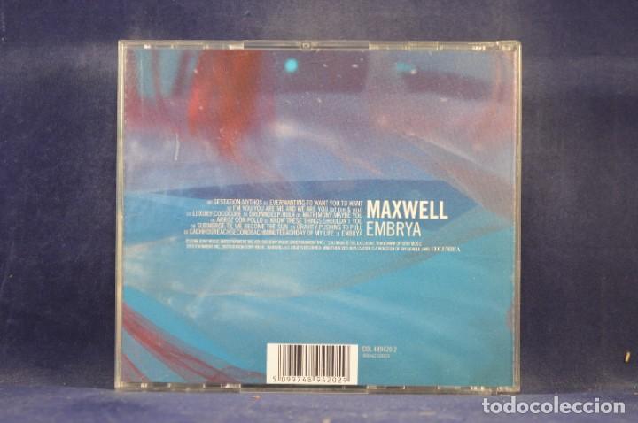 CDs de m&uacute;sica: MAXWELL - EMBRYA - CD - Foto 2