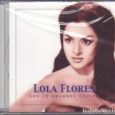 CD de Música: LOLA FLORES - SUS 20 GRANDES EXITOS / CD ALBUM DEL 2013 / PRECINTADO. PERFECTO ESTADO RF-11247. Lote 361049950