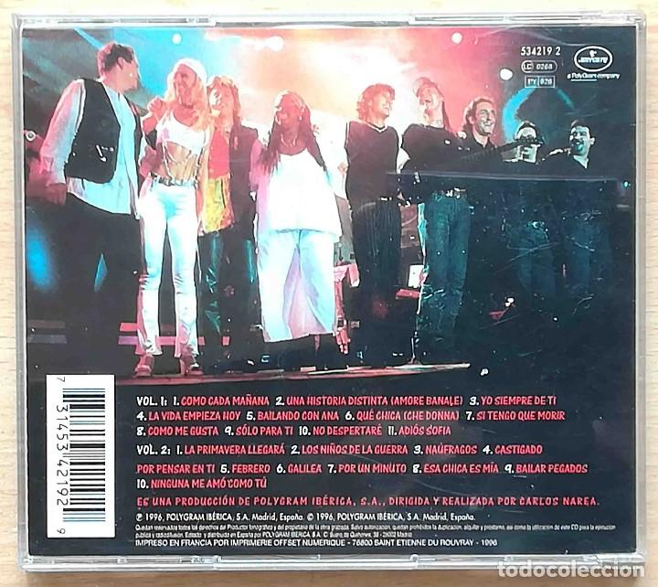 CDs de m&uacute;sica: 2 CD Sergio Dalma en concierto - Polygram 1996 - Foto 5