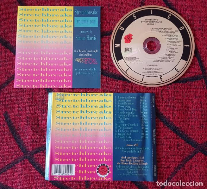 CDs de m&uacute;sica: SIMON HARRIS ** Stretchbreaks Volume 1 ** CD ORIGINAL 1991 UK - Foto 1