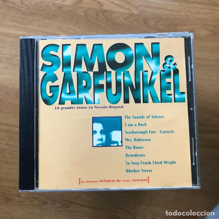CDs de m&uacute;sica: SIMON & GARFUNKEL - 16 GRANDES &Eacute;XITOS EN VERSI&Oacute;N ORIGINAL - CD STAR RECORDS 1998 - Foto 1
