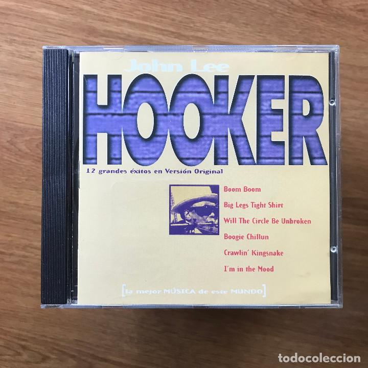 CDs de m&uacute;sica: JOHN LEE HOOKER - 12 GRANDES &Eacute;XITOS EN VERSI&Oacute;N ORIGINAL - CD STAR RECORDS 1998 - Foto 1