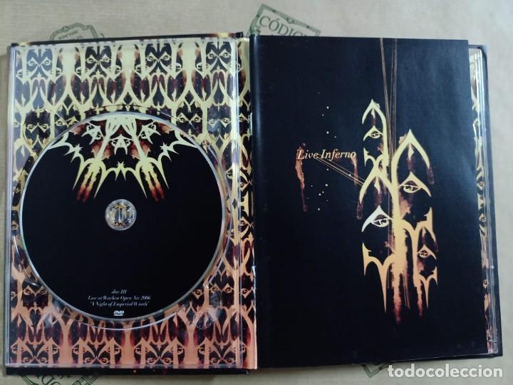 CDs de m&uacute;sica: EMPEROR. LIVE INFERNO. 3 CDs, LIBRETO - Foto 2