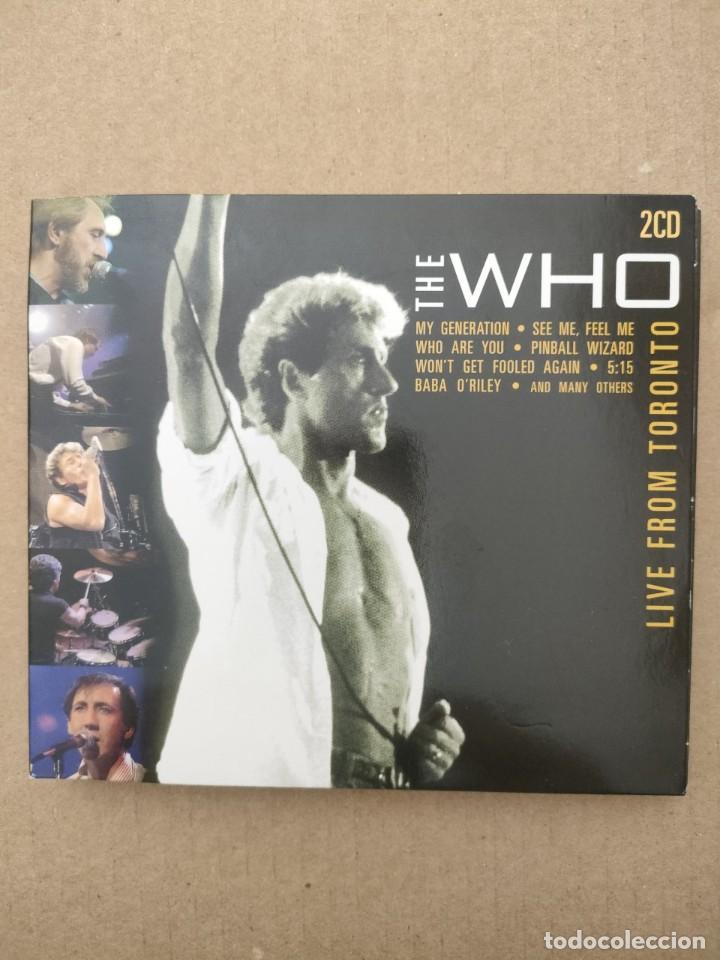 CDs de m&uacute;sica: THE WHO - LIVE FROM TORONTO. 2 CDS - Foto 1