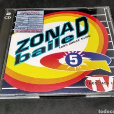 CDs de Música: ZONA DE BAILE VOLUMEN 5 - CD DOBLE - DISCOS VERIFICADOS - 100% DANCE MUSIC - D -. Lote 337193998